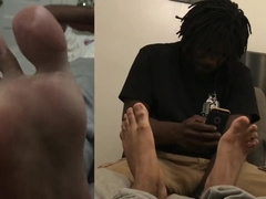 Double viewing (foot worship)