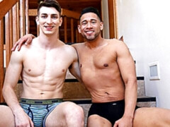 Michael Santos lets Roman Tate bounce on his hard boner