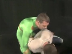 superhero captured