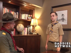 A Scout's Pledge To His DILF Tormentor