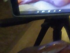 Cum tribute to NudeWife1, the warmup