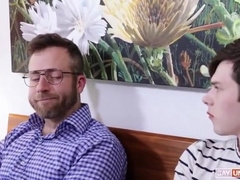 Joel Morris And Dakota Lovell In Son Fucks Hairy Dad