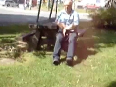 Old Man Jerks In The Park 7