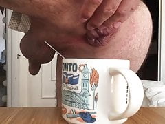 Mentos Candy in ass for coffee