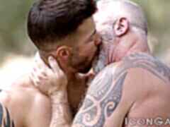 Gay rimming, no condom, gay cumshot