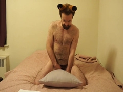 Trans Intersex Man Rides A Dildo 6 Min