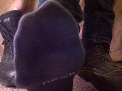 Removing My Stinky Magnum Boots And Sweaty No-show Socks