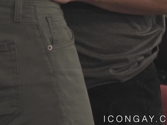 Gay jock Roman Todd receives deepthroat before fucking lover