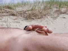 Op het strand