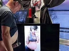 Ingrid Sylva Preggo Selfie !