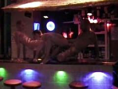 Threesome sex party in the sauna with twinks