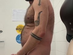 Another Risky Engaged Public Shopping Mall Washroom Goon