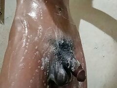 Cum in bathroom