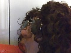 Tranny bottom learning how suck dick putito aprendiendo a ma