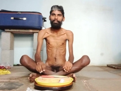 Bony mind-blowing sizzling stud Rajeshplayboy993 food tonguing.