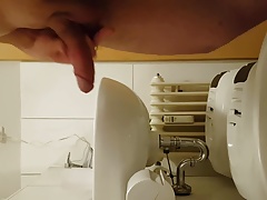 lange pinkeln und dann abspritzen