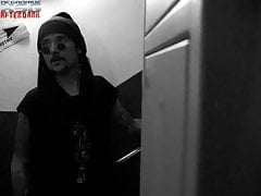 Ministry's Al Jourgensen shows his ass