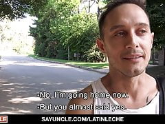 Latin Guy With Tattoos Rammed On Cam For Money