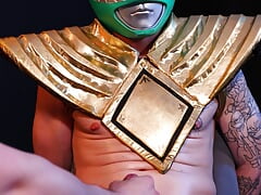 Guy 30 - Edging the Green Power Ranger Until He Covers His Own Face