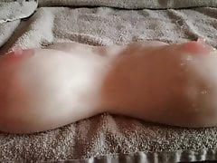 Imouto and Ane Oppai Slow motion action