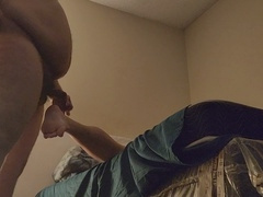 Having a wild time with my juicy plump booty