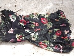 crush mayonnaise on floral 9 dress