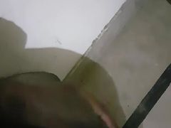 Alone men in home doing blowjob