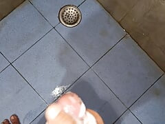 Shake in the bathroom today