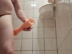 Shower with toys