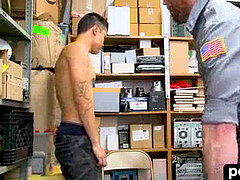 old security guard offers the dude a reasonable deal