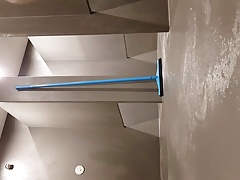 Spy boy on shower