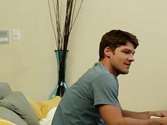 Rich gay hunk fucks straight guy on job interview