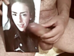 Tribute for slapperbitch - Stacey gets a facial cumshot