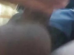 Sexy guy spread the cum