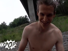 Hot Twink Left A Strangers Cock Satisfied For Offering Him Cash