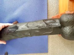 Crossdresser Strip Large Anal Dildo 5